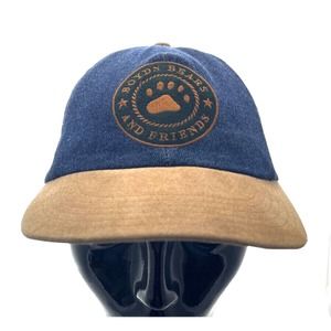 Boyds Bears & Friends Hat Logo Bearwear Cap Denim Adjustable